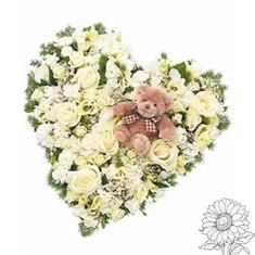 Heart with Teddy Tribute