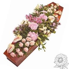 Luxury Pink &amp; White Spray