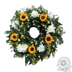 Sunflower Wreath 