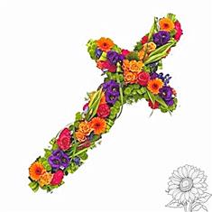 Vibrant Cross