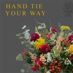 Christmas Hand Tie Your Way